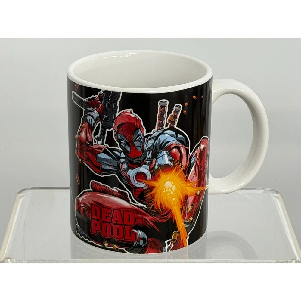 Marvel Deadpool Ceramic Coffee Mug Comic Style Artwork - Picture 2 of 5